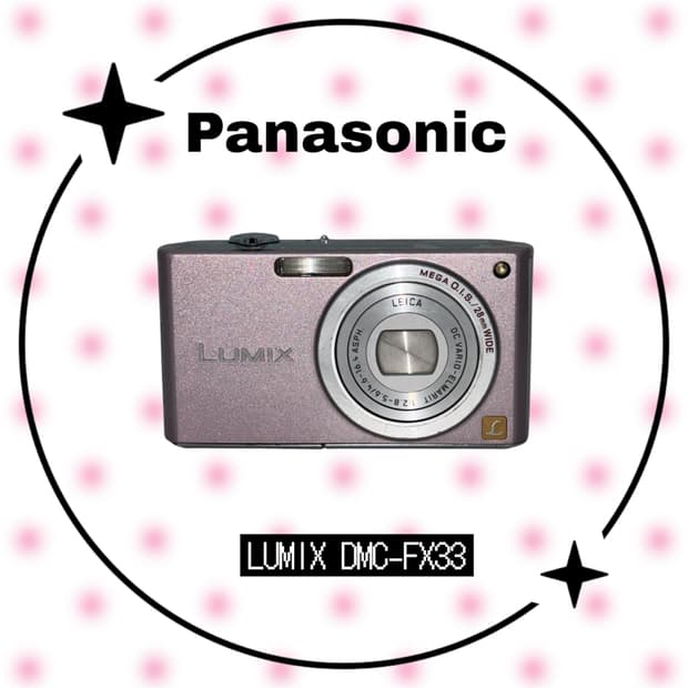 (핑크디카🎀) 파나소닉 루믹스 DMC-FX33 디지털카메라 디카 