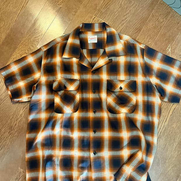 아웃스탠딩 옴브레 셔츠