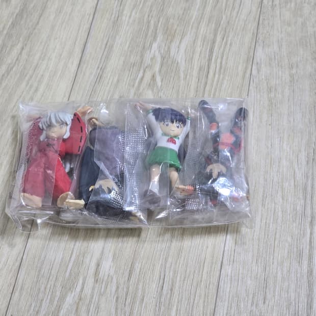 이누야샤 펜오키 미니 피규어 4종 세트 미개봉