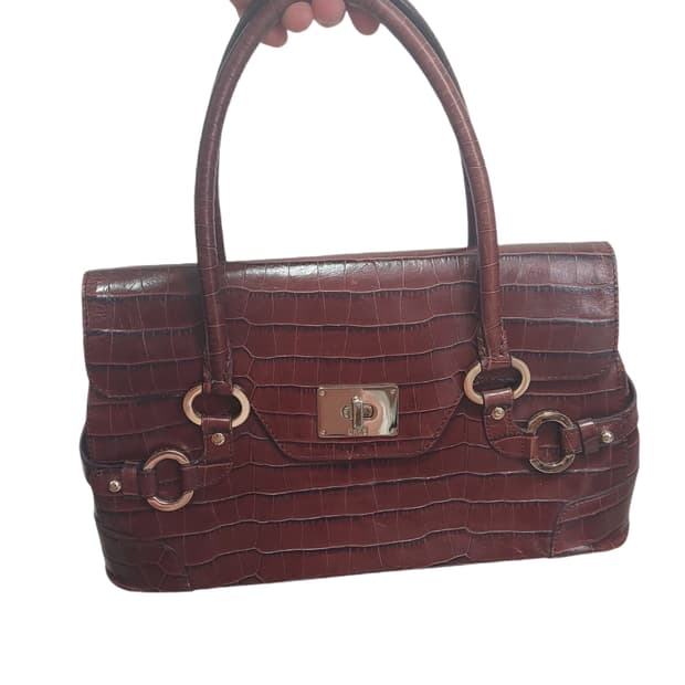 닥스 빈티지 레더 토트백