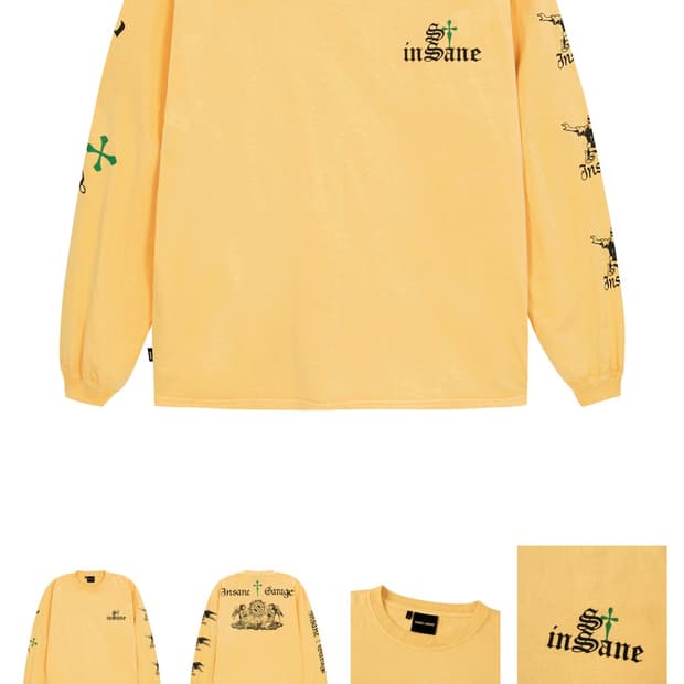 인세인개러지 롱슬리브