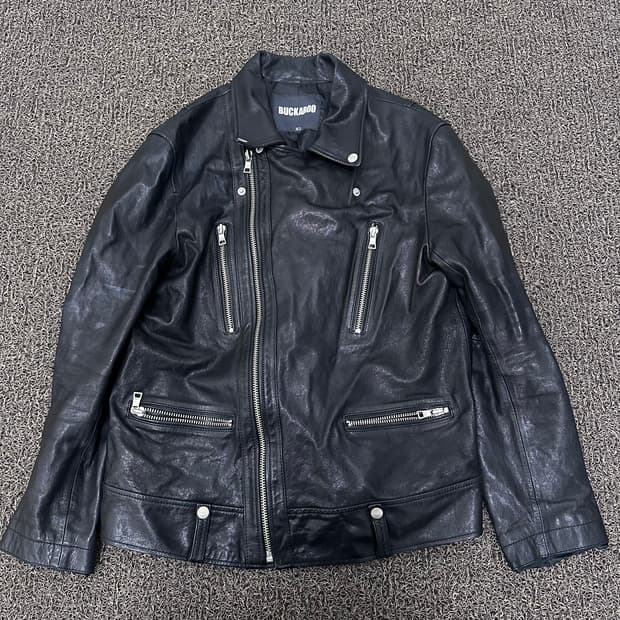 BUCKAROO 버커루 양가죽 라이더 자켓 XL