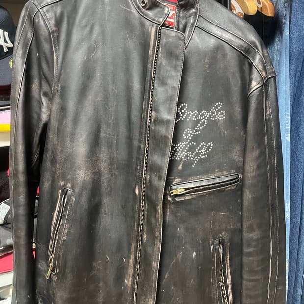 빈티지 가죽자켓