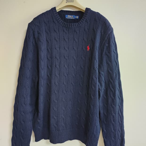 폴로랄프로렌 케이블니트 (L