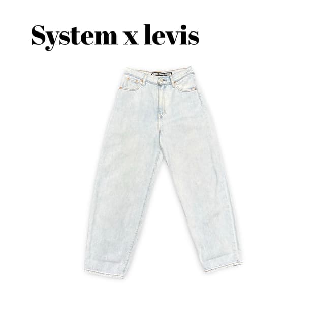 (S)SYSTEM x LEVIS 리메이크데님팬츠