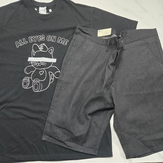 티셔츠XL &반바지42"