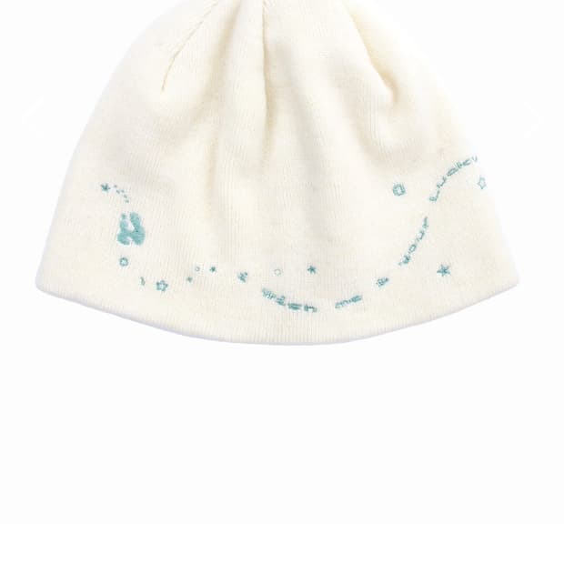 Inodore lucky beanie_ivory