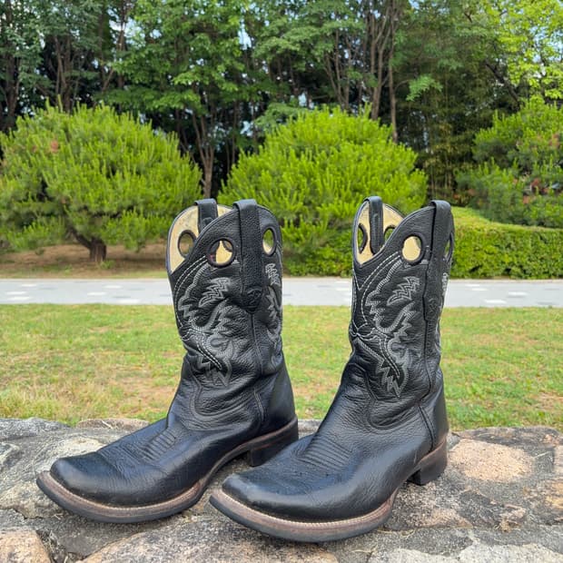 로스 알토스 부츠 Los Altos Boots 블랙 웨스턴 부츠
