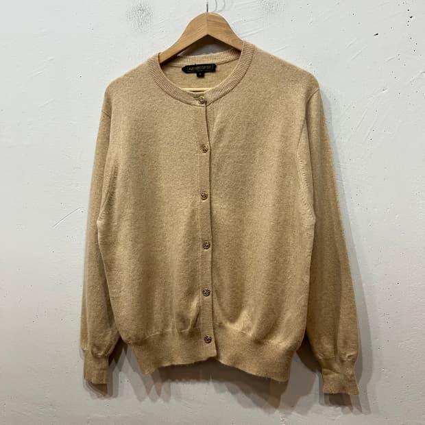 ANCESTRESS 캐시미어100% 금장 가디건 우먼즈 