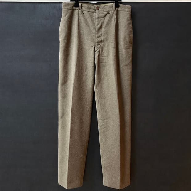 50s 프랑스 오리지널 관급 울 트라우저