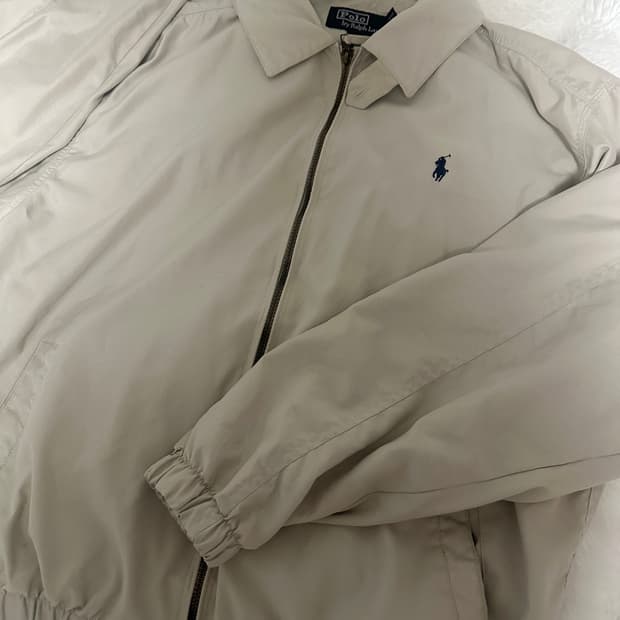 Polo 폴로 베이지 바람막이 집업