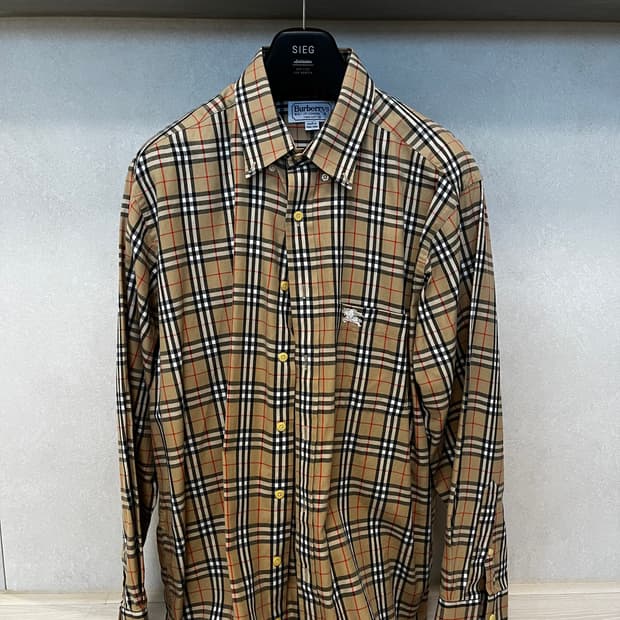 버버리 노바체크 셔츠