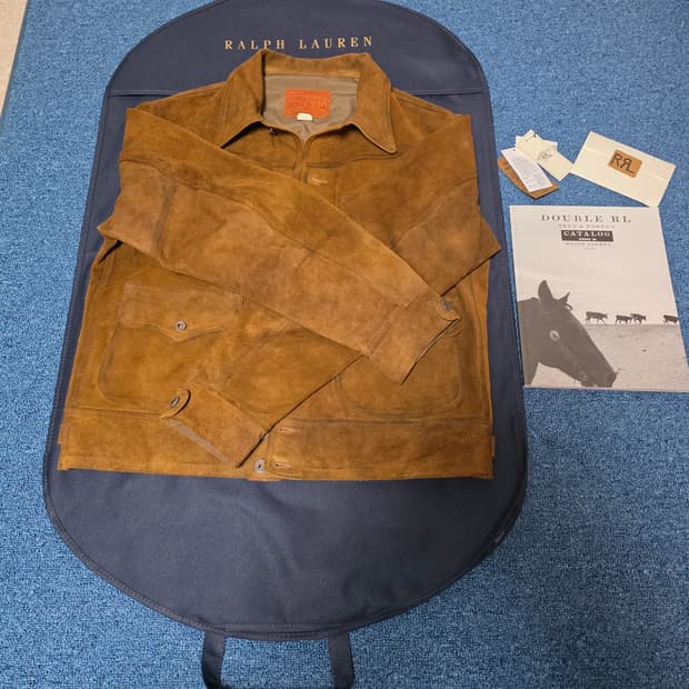 RRL 러프아웃 스웨이드 자켓 L사이즈