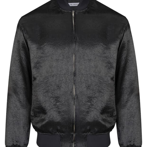 리젤서비스 LYJEL SEVICE FLUTTER SATIN BLOUSO