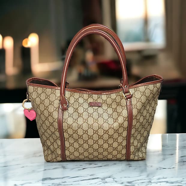 GUCCI 구찌 GG 모노그램 토트백