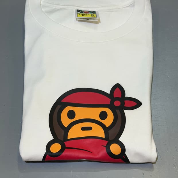 BAPE 베이프 해적사루 마일로 반팔티(새상품)