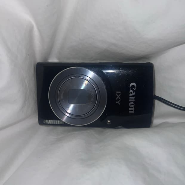 캐논 IXY 익시120 블랙 디지털 카메라 ( 풀박스) 작례 O