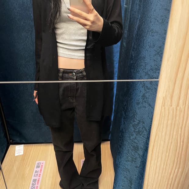 Vintage cardigan Black 상품이미지1