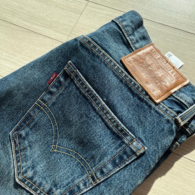 리바이스 568 워싱데님 28x32