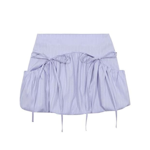 [새상품] 마가린핑거스 셔링 포켓 벌룬스커트 M