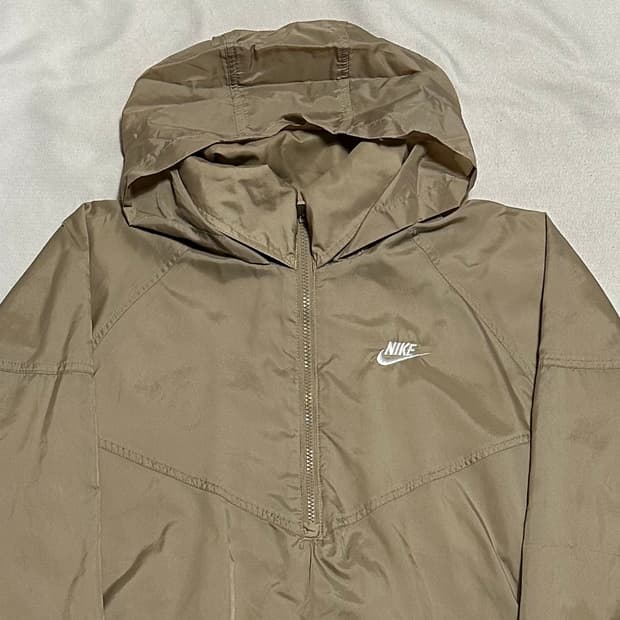 L 나이키 우븐 아노락 후디 바람막이 자켓