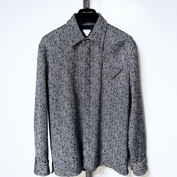 BOTTEGA VENETA(보테가베네타) / 트위드 아우터형 셔츠