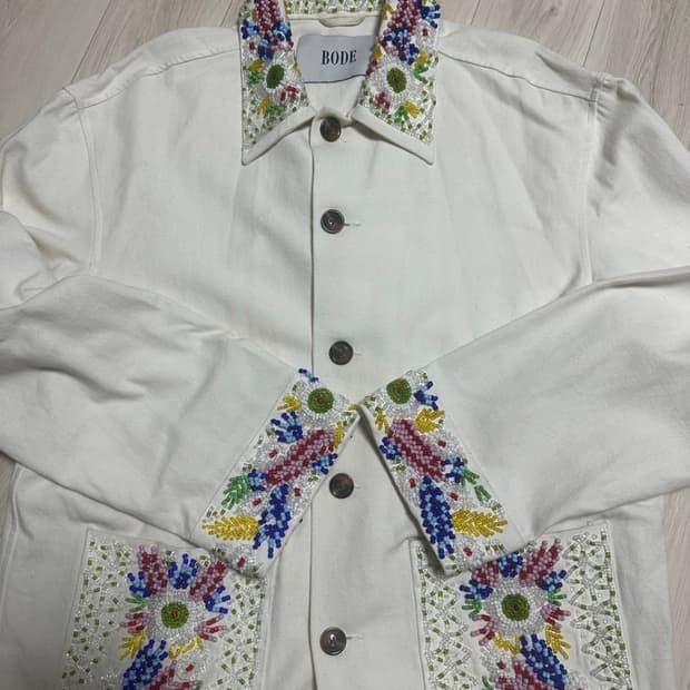 Bode 플라워 비즈 자켓 S/M (103-105사이즈)