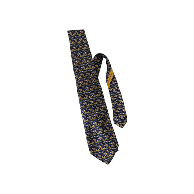 [Salvatore Ferragamo] 페레가모 실크 넥타이