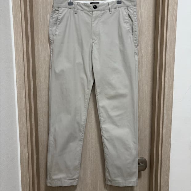 띠어리 제인 솔리드 트윌치노팬츠31"/아이보리