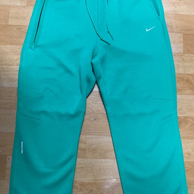 NIKE 나이키X녹타 테크 플리스 오픈 햄 팬츠 스타디움(2XL 사이즈)