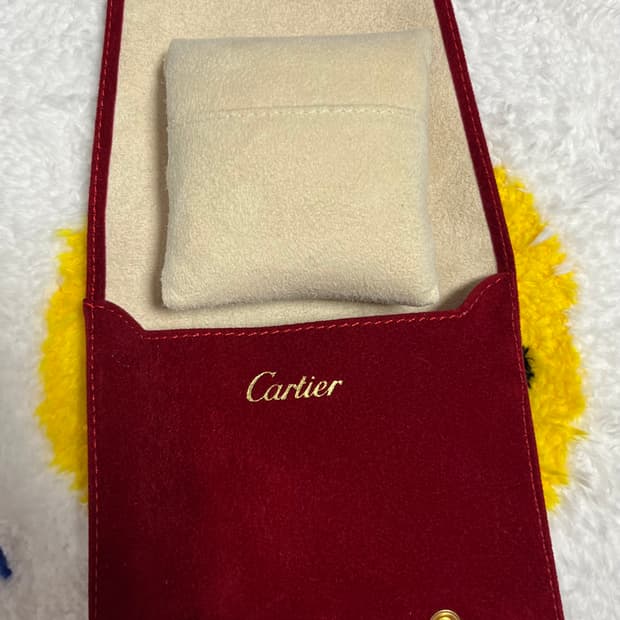 정품) 까르띠에 시계 파우치 (새상품)