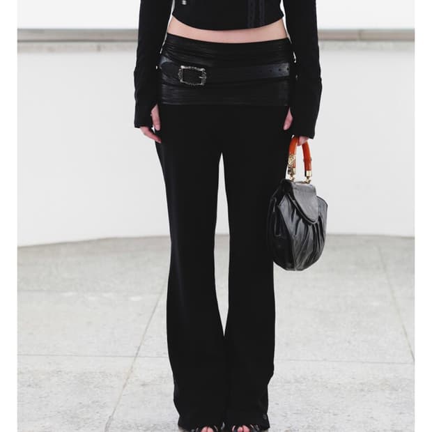 미애 부츠컷 팬츠 