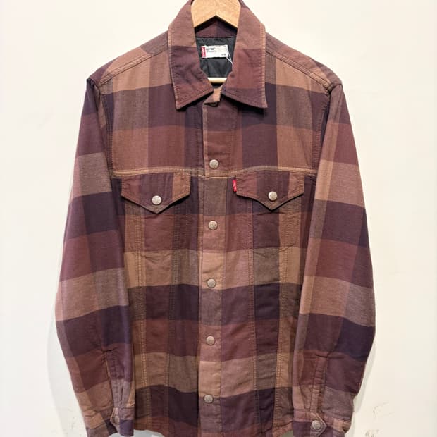 리바이스 레드탭 플란넬 스냅 셔츠