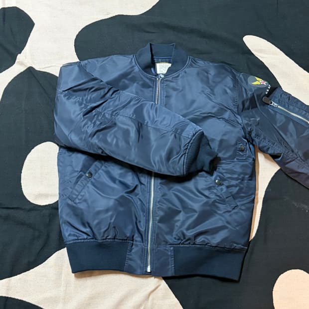 브론슨 MA-1 네이비 / A급