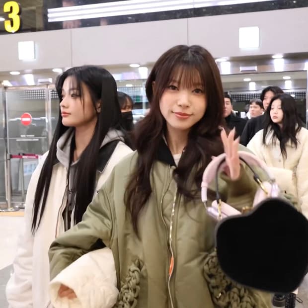 느와케이니노미야 항공 점퍼 아일릿 모카착용