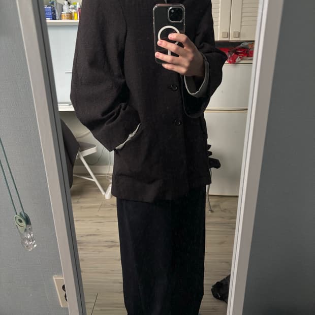 꼼데가르송 트리콧 자켓