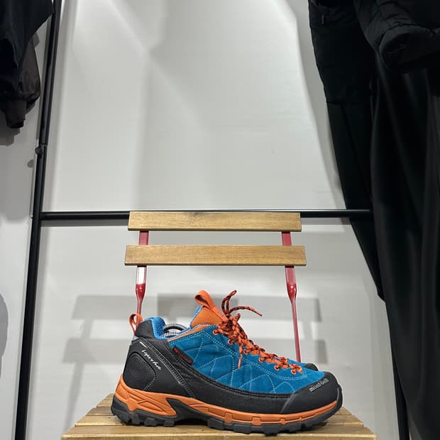 280) 몽벨 트레킹화 남성 남자 등산화 블루