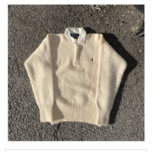 폴로 헤비울 니트