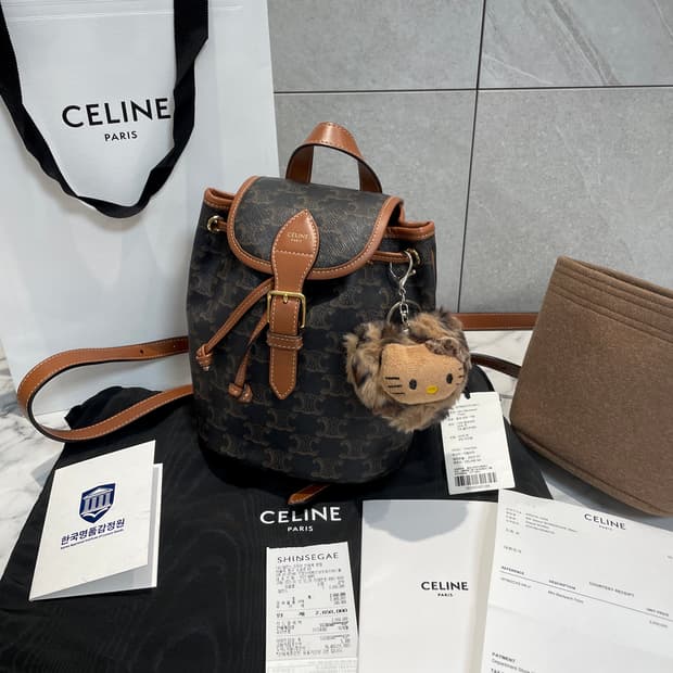 정품 셀린느 폴코 백팩 미니 