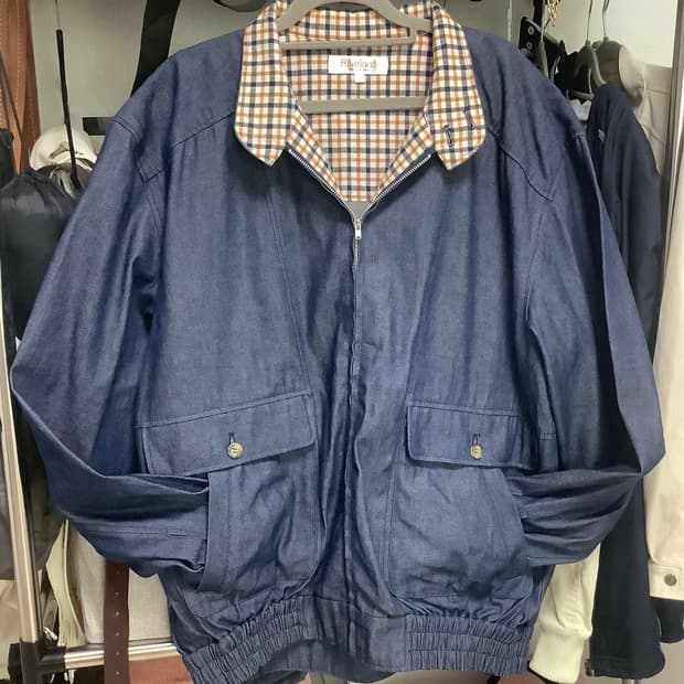 일본빈티지 90s 데님 봄버자켓
