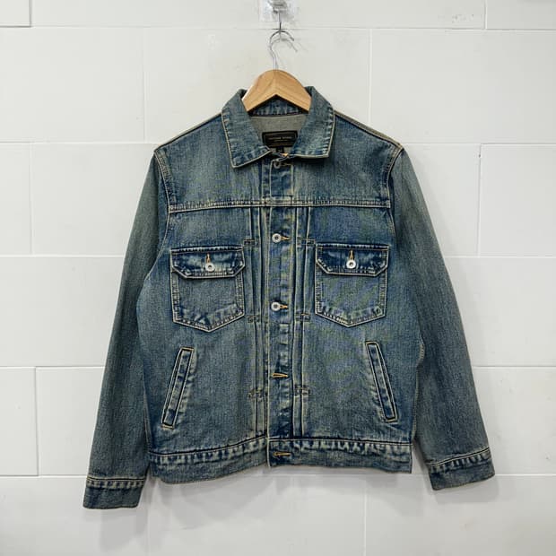 유니폼브릿지 데님 트러커 자켓