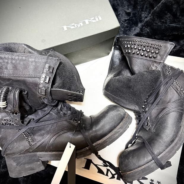 Kmrii chrome boots 10 