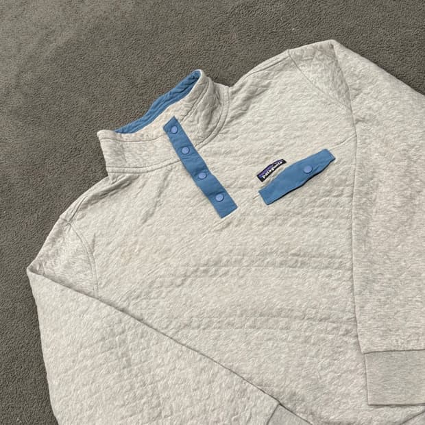 [정품/XXL] 파타고니아 오가닉코튼 퀼트 스냅티