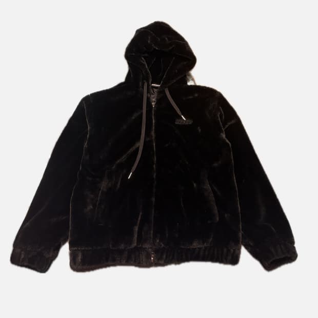 널디 퍼 후드 자켓