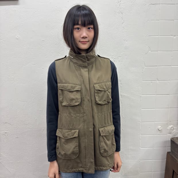 베네통 배색 자켓 (Benetton Colorblock Jacket)