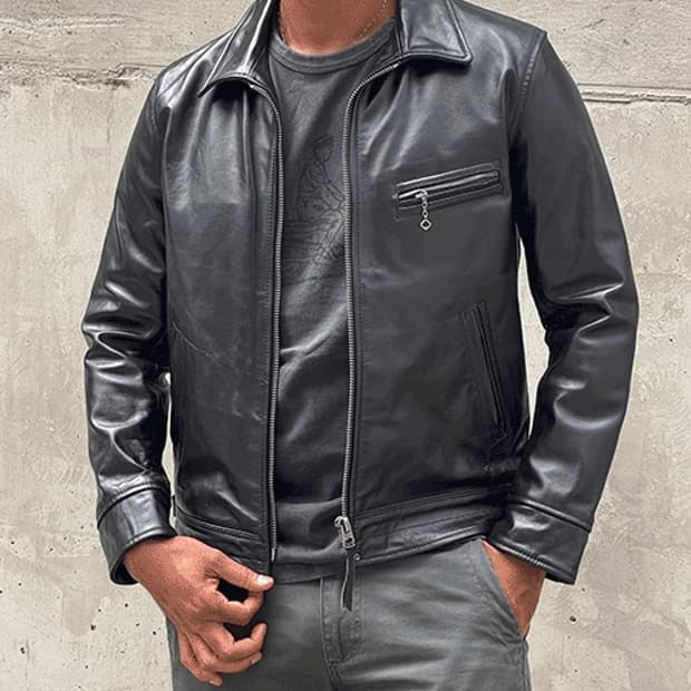 1930‘s 스포츠자켓 말가죽 홀스하이드 레더파크 멀홀랜드 하이웨이맨