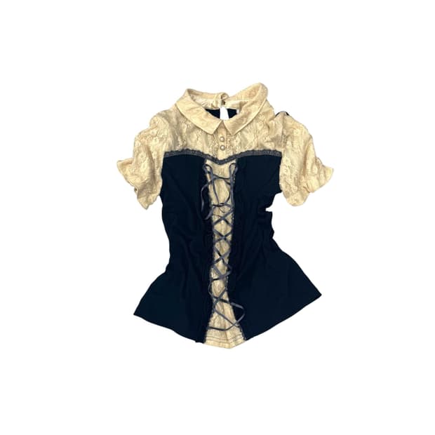 Axes femme Eyelet top