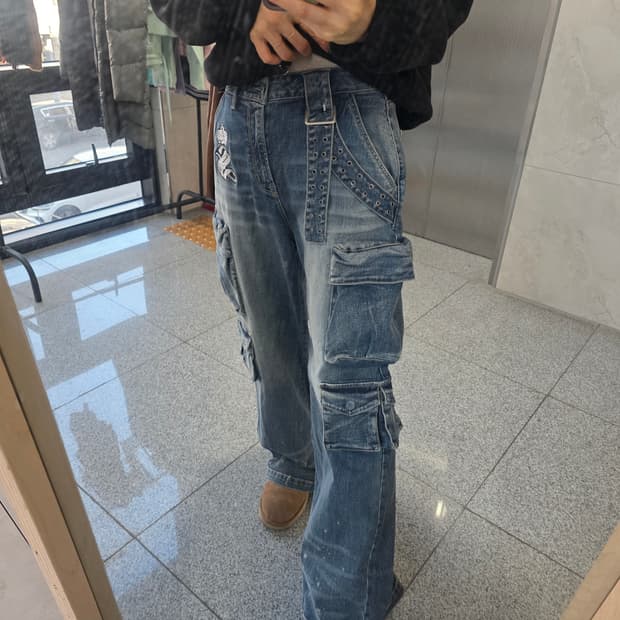 스모크라이즈 카고팬츠