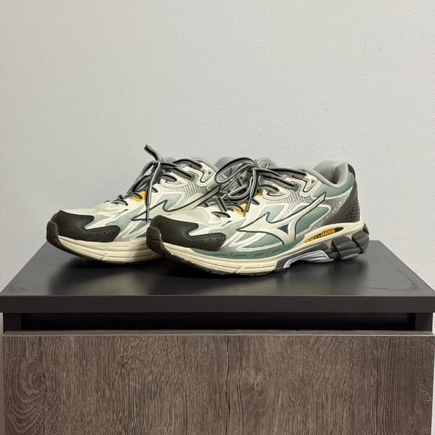 미즈노 헤일로 믹스 옐로우그린브라운