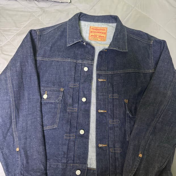 아웃스탠딩 셀비지 2세대 자켓 판매합니다!